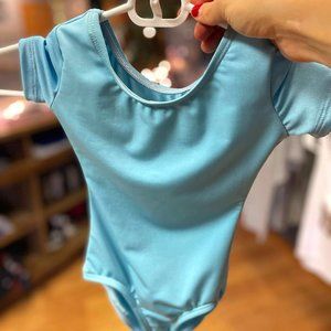 New! Youth Theatricals Baby Blue Leotard XSC